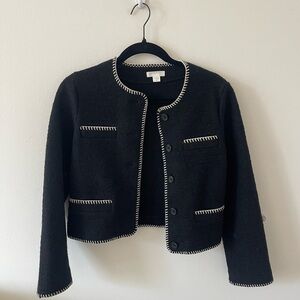 Arket Boiled Wool Short Jacket